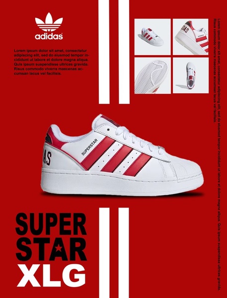 sneakers, athletic shoes, casual shoes, trainers, sports shoes, product launch, brand awareness, modern typography, bold, energetic, red